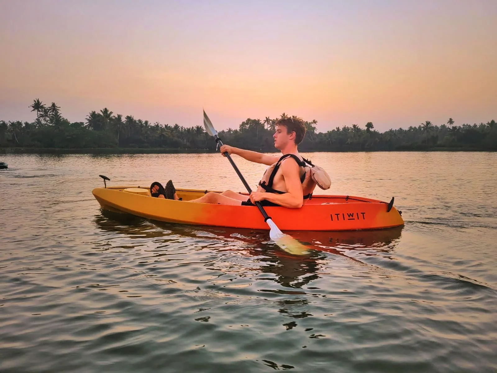 Kayaking in goa